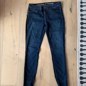 Articles Of Society Women's Dark Blue Skinny Jeans